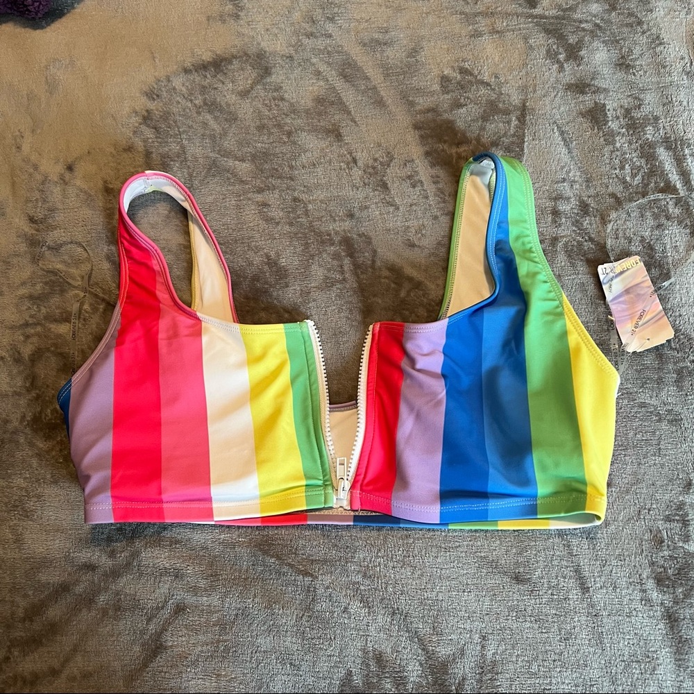 Rainbow Bikini top